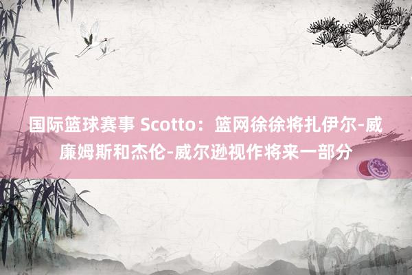 国际篮球赛事 Scotto：篮网徐徐将扎伊尔-威廉姆斯和杰伦-威尔逊视作将来一部分